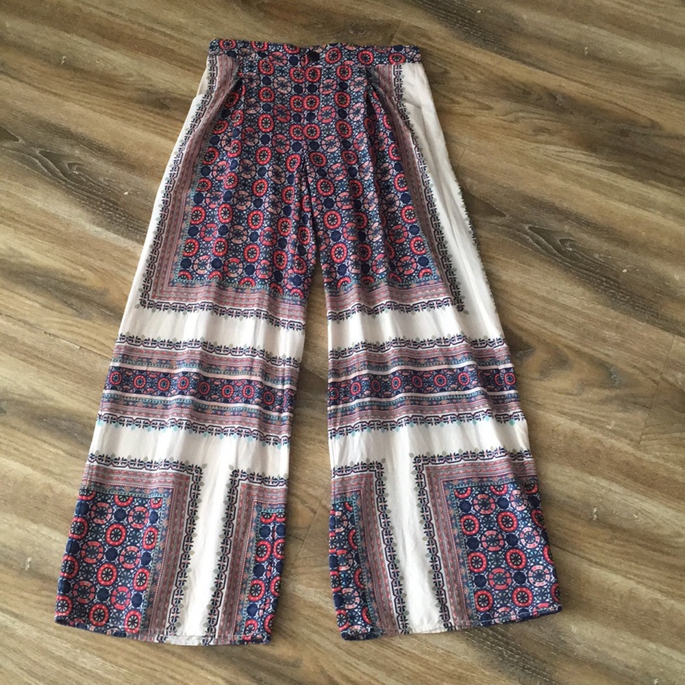 Elevenses by Anthropologie Yida Wide Leg Pants